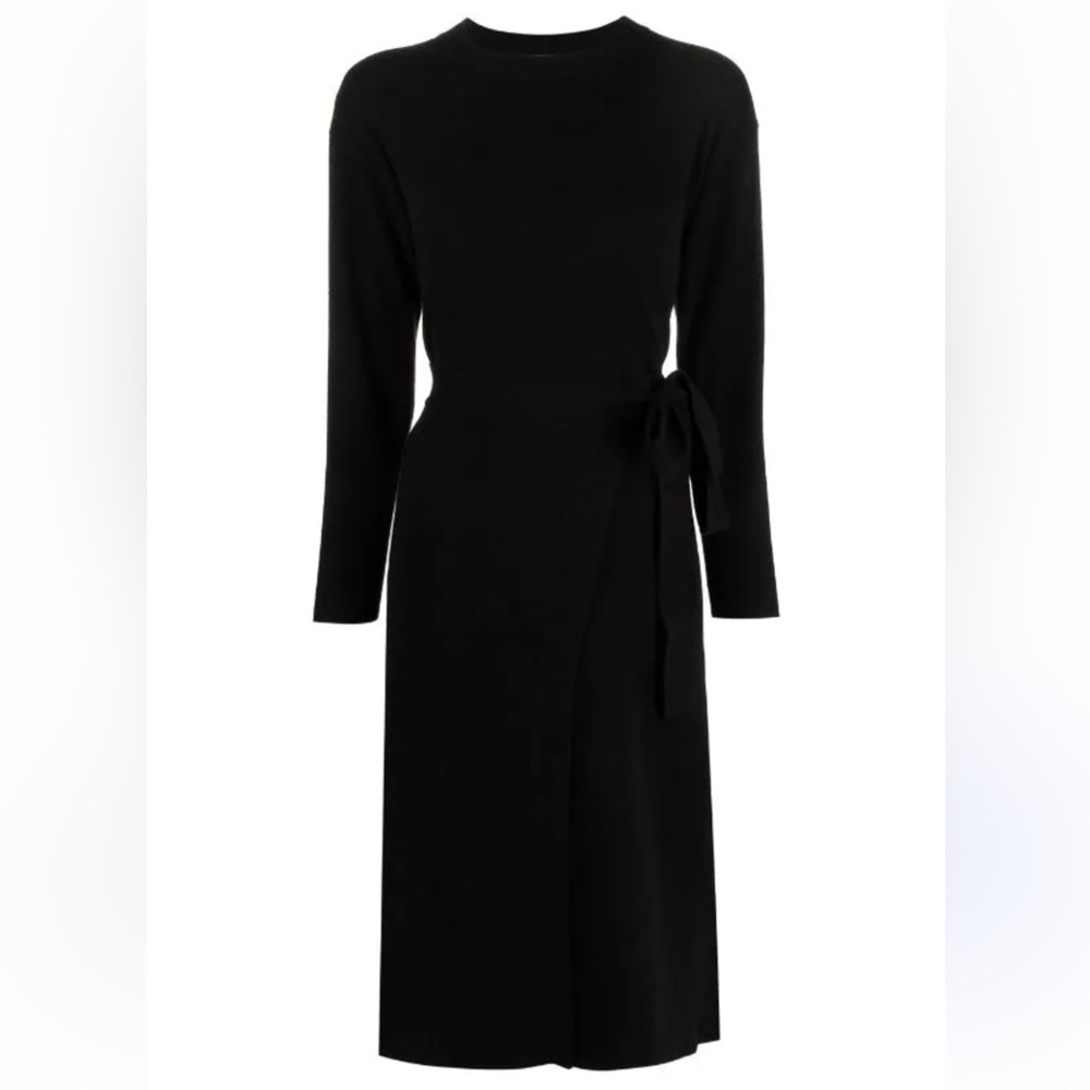 Sandro Paris Black Dress with tie